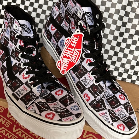 Vans Sk8-Hi Tapered Love Letters Black/True White WMNS sneakers - Picture 8 of 16